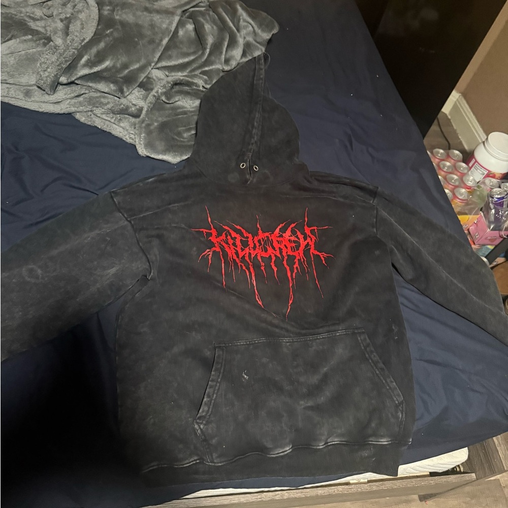 Kill Crew Black Jacket with Red Graphic